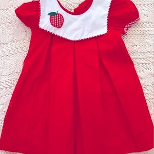 TBBC - Bunny Phipps Frock - Apple Applique